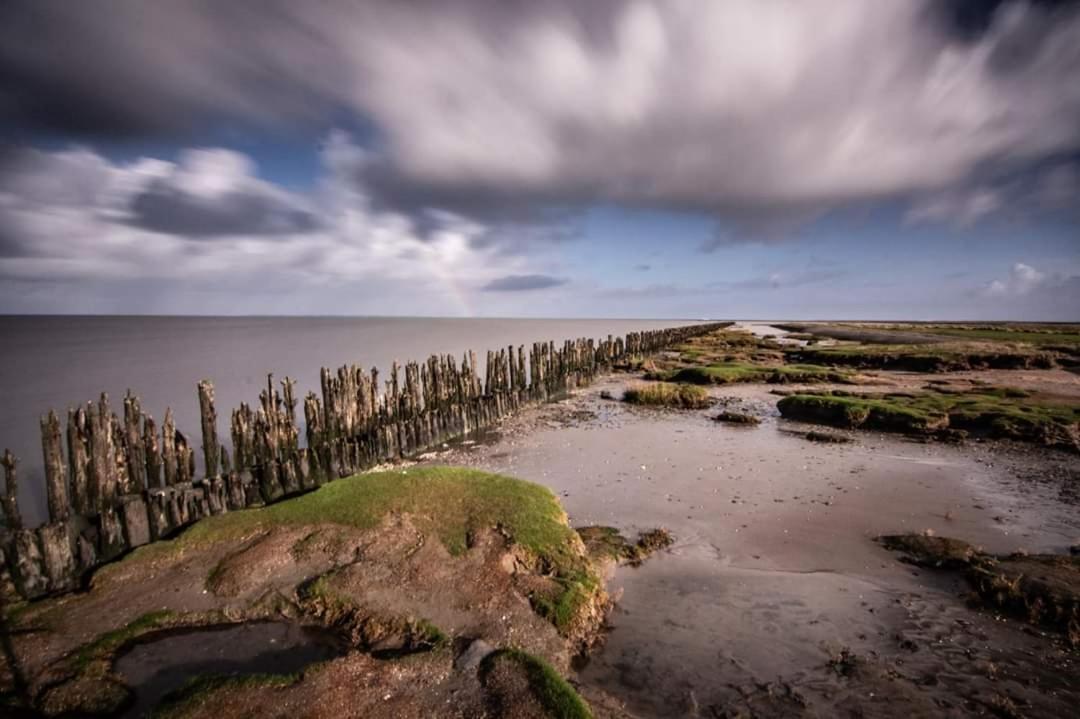 Vissershuisje Aan De Waddenzee Paesens Eksteriør bilde