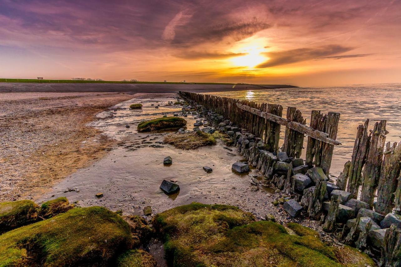 Vissershuisje Aan De Waddenzee Paesens Eksteriør bilde